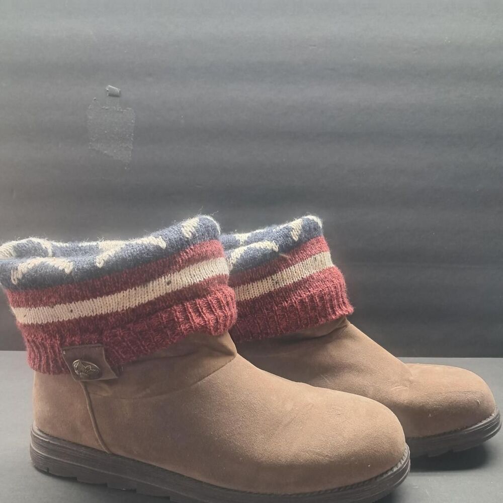 Muk-luks Women's Brown and Tan Boots